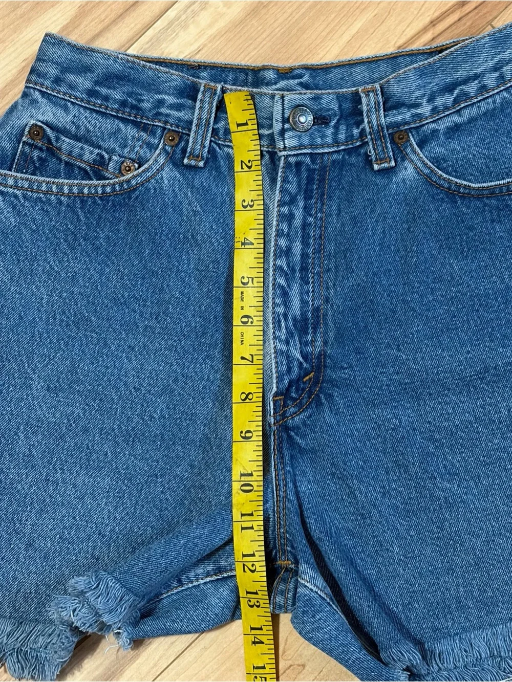 Levi's Women's Denim Cutoff Shorts in Blue
